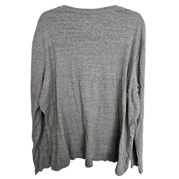 Duluth Trading Co. Shirt Gray Long Sleeve Henley Shirt Men XL Pullover Shirt - Picture 8 of 8